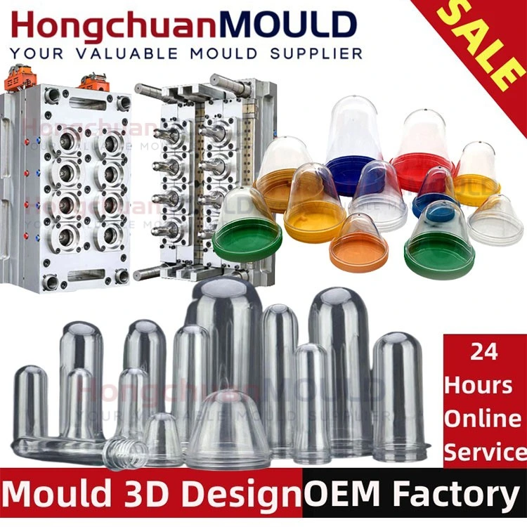 Multiple-Cavity Plastic PP Bottle Pet Preform Injection Molding Mould