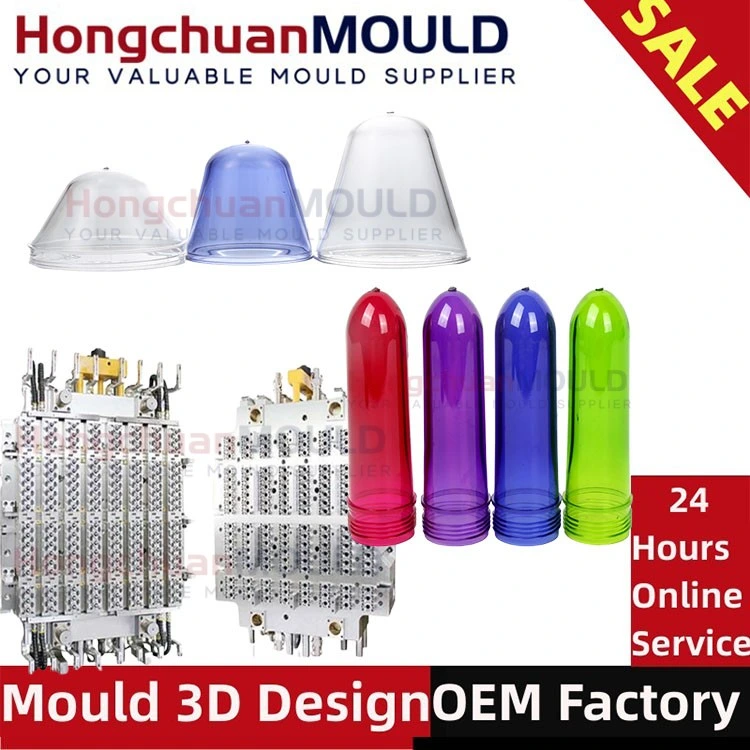 Multiple-Cavity Plastic PP Bottle Pet Preform Injection Molding Mould