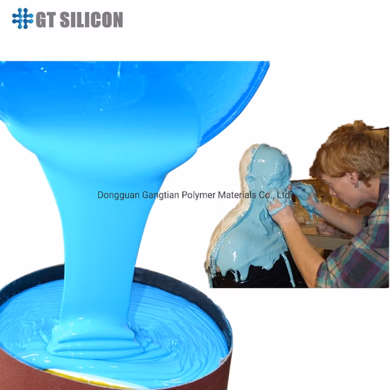 Caoutchouc de silicone liquide de silicone platine RTV-2 LSR de qualité médicale pour pièces de prothèse et moulage à vie